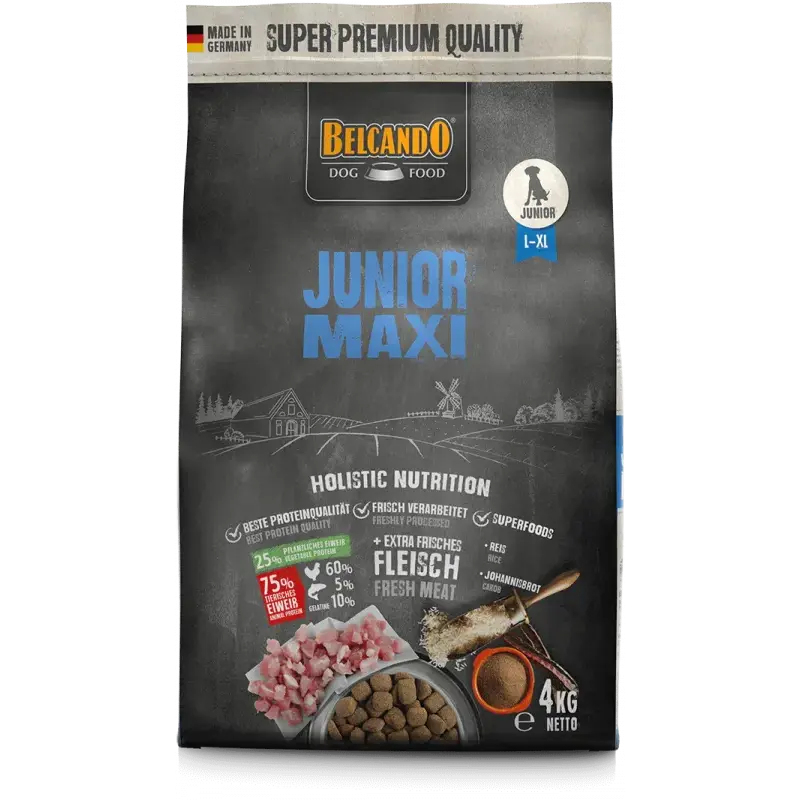 Belcando-Junior-Maxi-4kg-front_800x800 Belcando Junior Maxi 4kg - Image 1