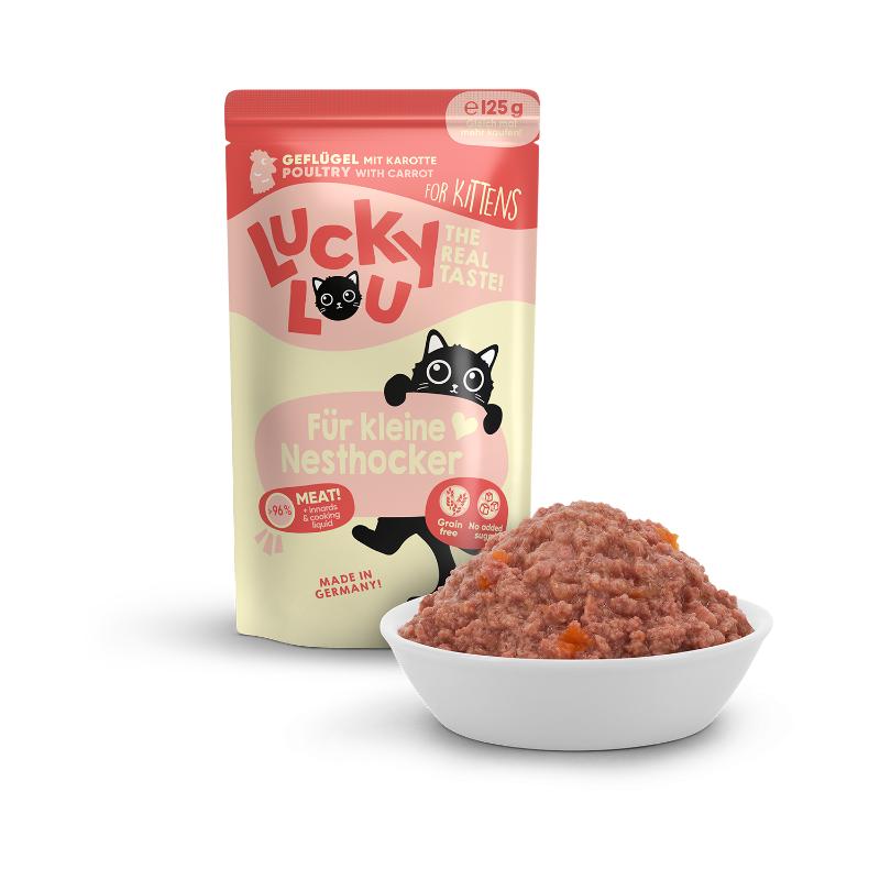 Lucky Lou LifeStage Kitten Πουλερικά 125gr - Image 3