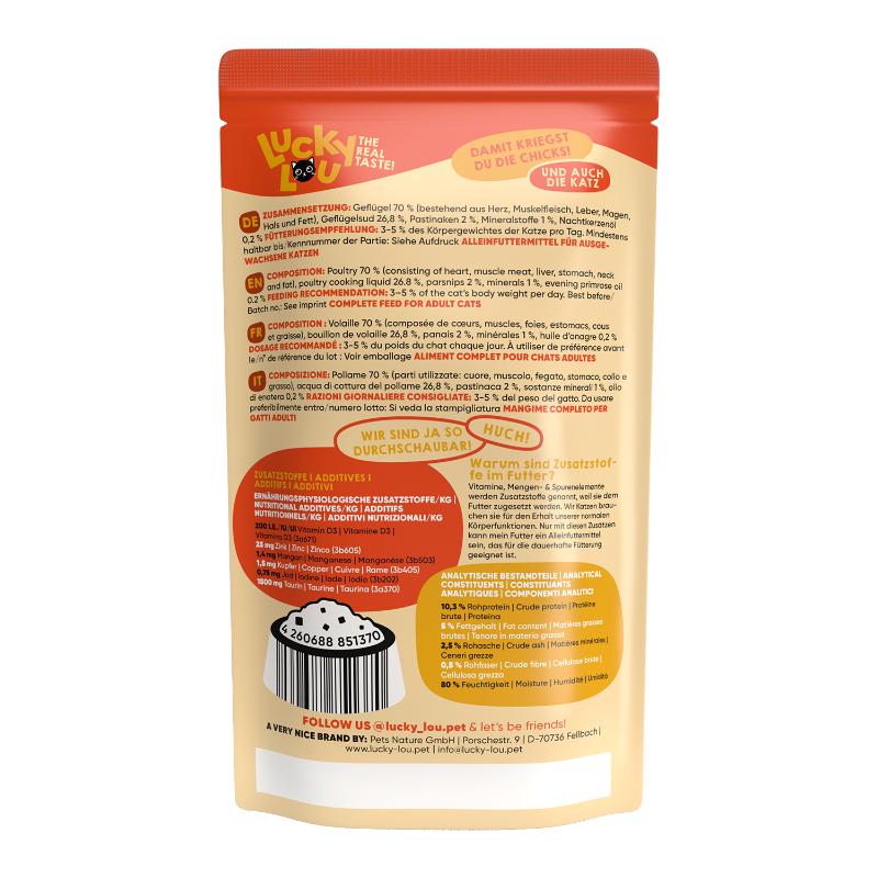 Lucky Lou LifeStage Adult Πουλερικά 125gr - Image 3