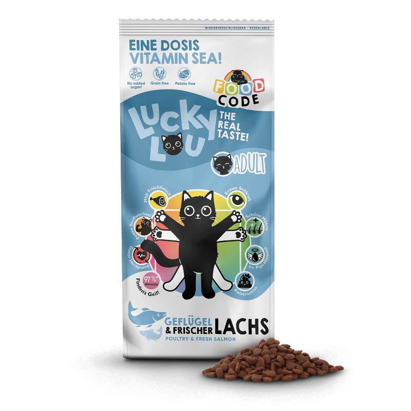 Lucky Lou Food Code Adult Πουλερικά & Φρέσκος Σολομός 3kg - Image 3