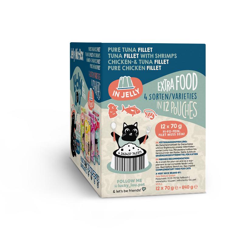 Lucky Lou ExtraFood Jelly Mix Box Φακελάκι 12x70gr - Image 3