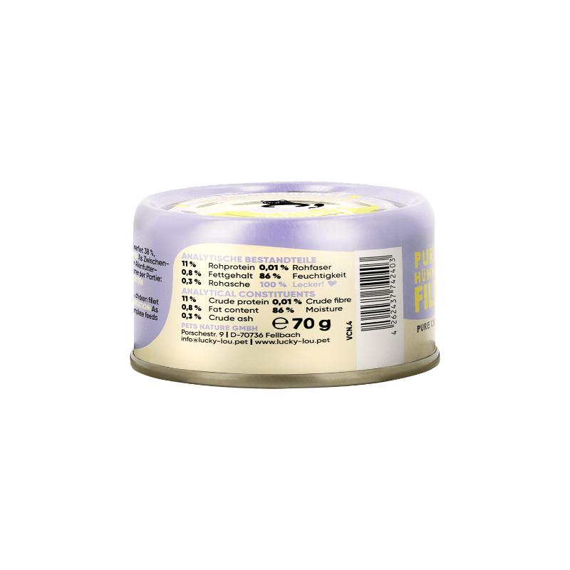 Lucky Lou ExtraFood Φιλέτο Κοτόπουλου σε Ζωμό 70gr - Image 3
