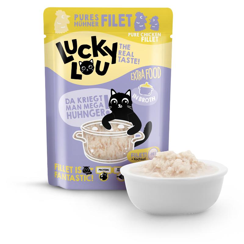 Lucky Lou ExtraFood Φιλέτο Κοτόπουλου σε Ζωμό 70gr - Image 2