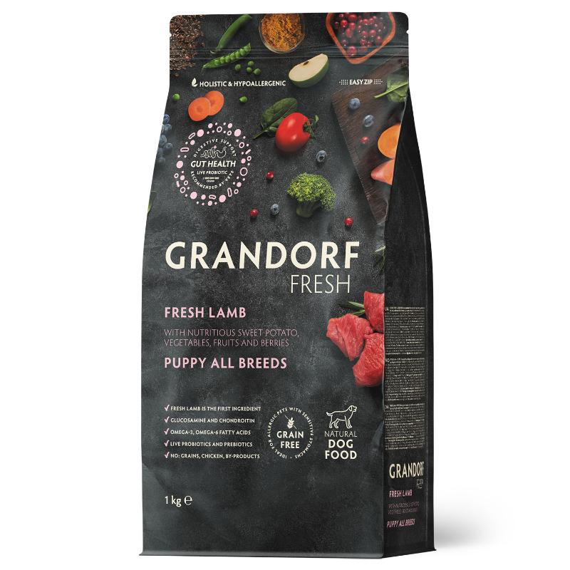 Grandorf Fresh Puppy All Breeds με Αρνί
